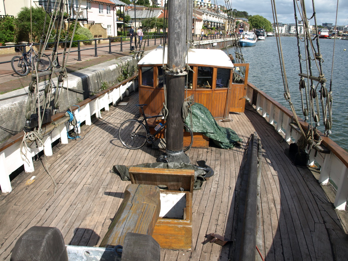 Eco boat-glamping aboard historic sailing boat in Bristol Harbour – a ...